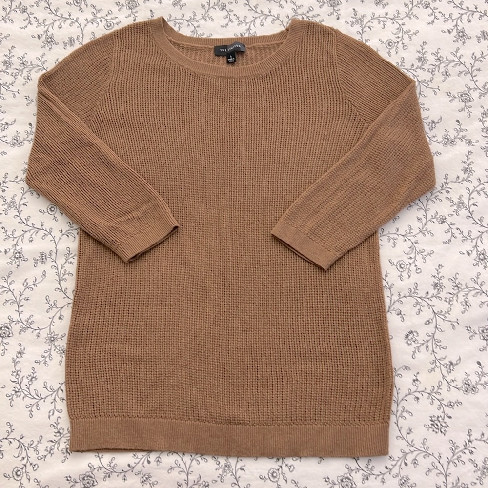 The Limited Sweater Light Brown Color, Small Size.